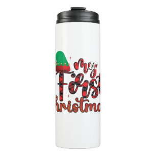 Frohe Weihnachten Thermosbecher