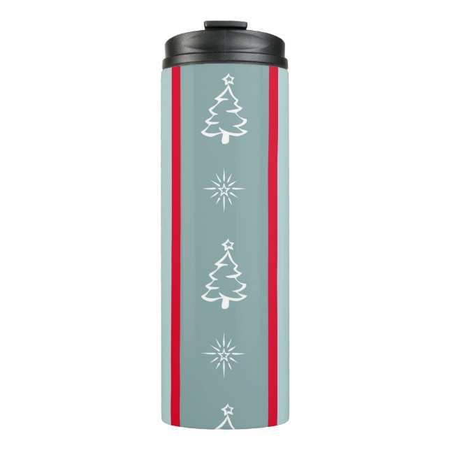 Frohe Weihnachten Thermosbecher (Vorderseite)