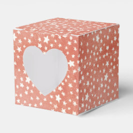 Frohe Weihnachten Tiny White Stars twinkling auf R Geschenkschachtel