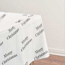 Frohe Weihnachten Tischdecke