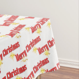 Frohe Weihnachten Tischdecke