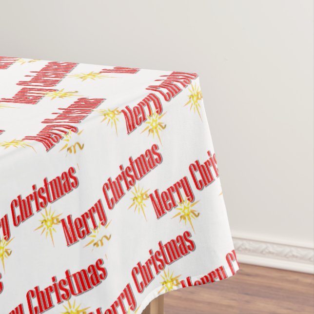 Frohe Weihnachten Tischdecke  (Beispiel)