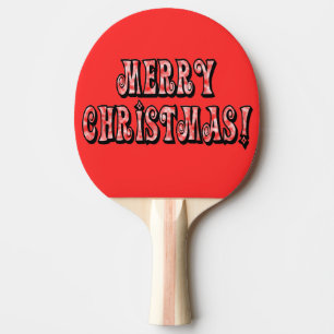 Frohe Weihnachten! Tischtennis Schläger