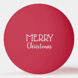 Frohe Weihnachten Tischtennisball