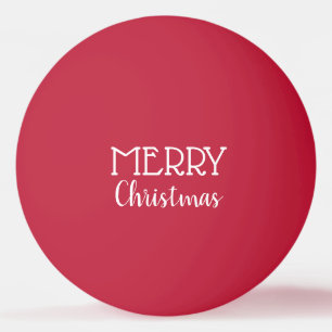 Frohe Weihnachten Tischtennisball