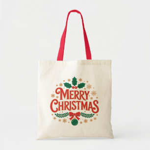 Frohe Weihnachten Tragetasche