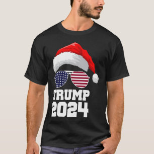 Frohe Weihnachten Trump 2024 T-Shirt