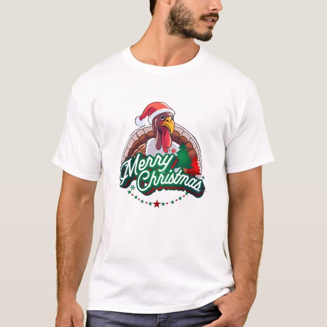 Frohe Weihnachten Türkei T - Shirt (Vorderseite)