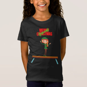 Frohe Weihnachten Turn-Elf T-Shirt