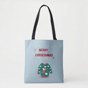Frohe Weihnachten Ugly Sweater Angel