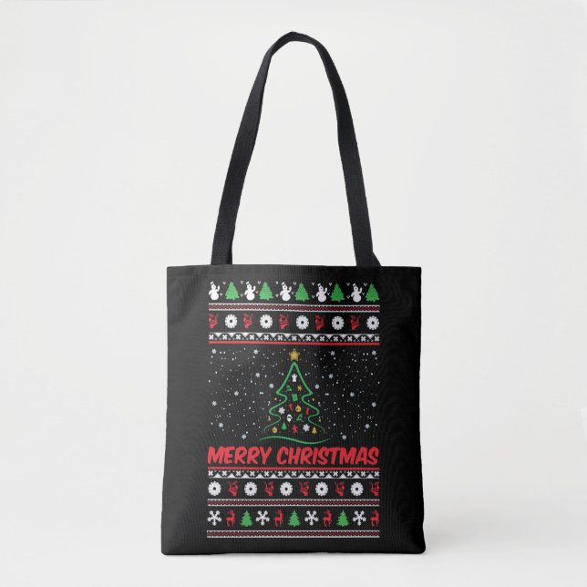 Frohe Weihnachten Ugly Weihnachtskraut (Vorderseite)