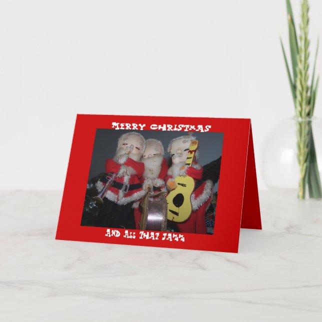 Frohe Weihnachten und dieser ganzer Jazz (Vorderseite)