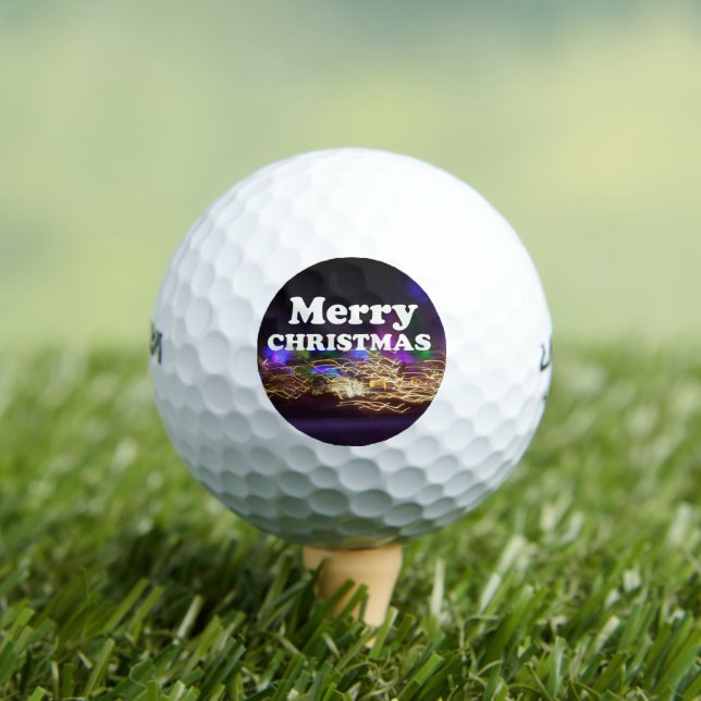Frohe Weihnachten und ein glücklicher Neujahrsgruß Golfball (Insitu T-Shirt)