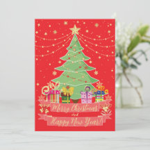 Frohe Weihnachten und ein glückliches neues Jahr