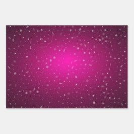 Frohe Weihnachten und ein glückliches neues Jahr! Geschenkpapier Set