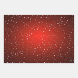 Frohe Weihnachten und ein glückliches neues Jahr! Geschenkpapier Set