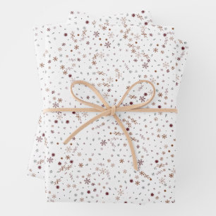 Frohe Weihnachten und ein glückliches neues Jahr! Geschenkpapier Set