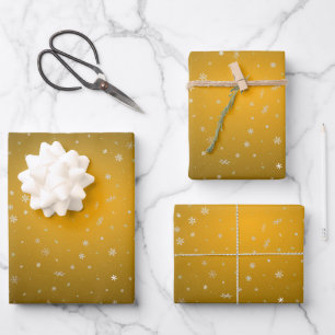 Frohe Weihnachten und ein glückliches neues Jahr! Geschenkpapier Set