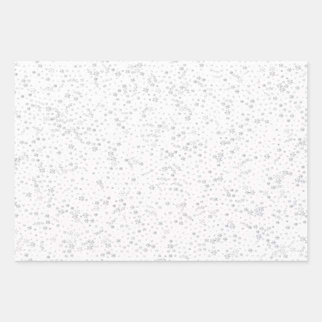 Frohe Weihnachten und ein glückliches neues Jahr! Geschenkpapier Set (Vorderseite)