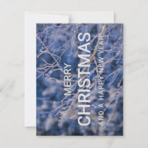 Frohe Weihnachten und ein glückliches Neues Jahr K
