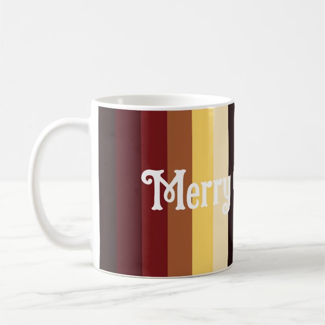 Frohe Weihnachten und ein glückliches neues Jahr! Kaffeetasse (Links)
