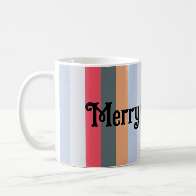 Frohe Weihnachten und ein glückliches neues Jahr! Kaffeetasse (Links)