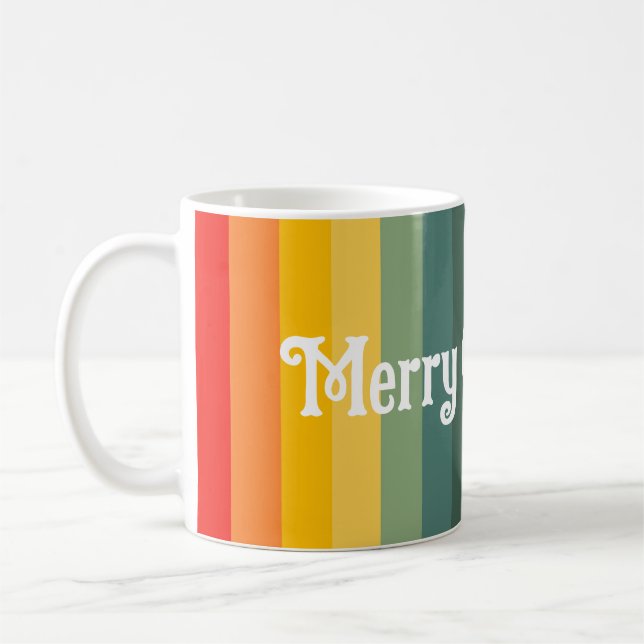 Frohe Weihnachten und ein glückliches neues Jahr! Kaffeetasse (Links)