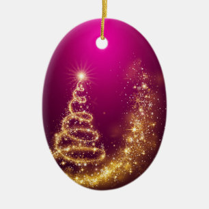 Frohe Weihnachten und ein glückliches neues Jahr! Keramik Ornament