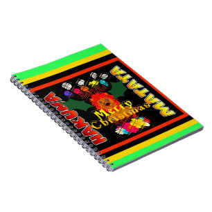 Frohe Weihnachten und ein glückliches neues Jahr Notizblock