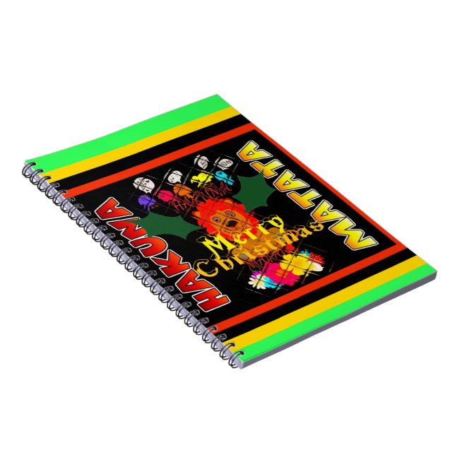 Frohe Weihnachten und ein glückliches neues Jahr Notizblock (Rechte Seite)