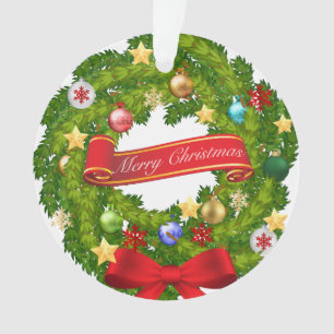 Frohe Weihnachten und ein glückliches neues Jahr! Ornament