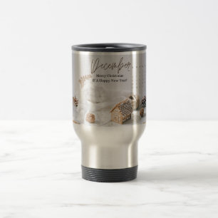 Frohe Weihnachten und ein glückliches neues Jahr , Reisebecher