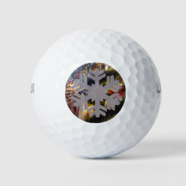 Frohe Weihnachten und ein glückliches neues Jahr S Golfball