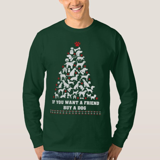 Frohe Weihnachten und ein glückliches neues Jahr! T-Shirt (Vorderseite)