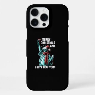 Frohe Weihnachten und ein glückliches New York - L iPhone 16 Pro Max Hülle