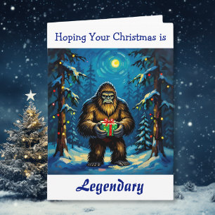 Frohe Weihnachten und eine großartige Zeit Karte