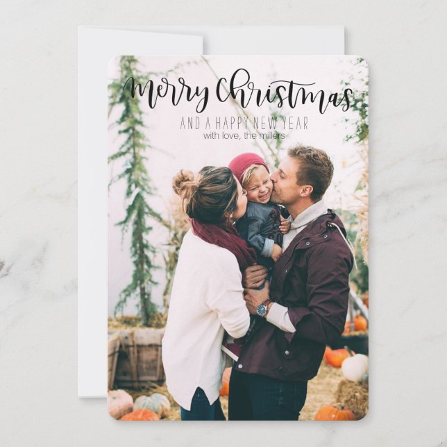 Frohe Weihnachten und eine guten Rutsch ins Neue (Vorderseite)