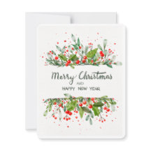 FROHE WEIHNACHTEN UND FROHES NEUES JAHR