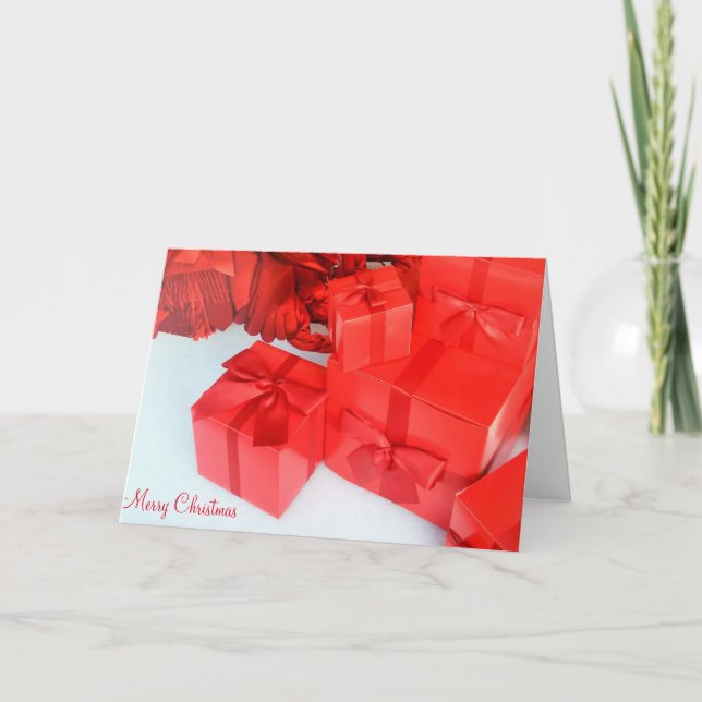 Frohe Weihnachten und Glück 2016 (Vorderseite)