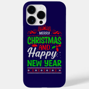 Frohe Weihnachten und Glück im neuen Jahr 61064 Case-Mate iPhone 14 Pro Max Hülle