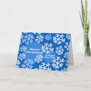 Frohe Weihnachten und Glück im neuen Jahr, Schneef