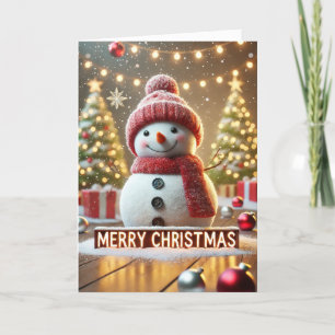 Frohe Weihnachten und glückliche Neujahrskarte