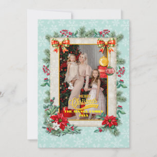 Frohe Weihnachten und glückliches Neues Jahr für L Einladung