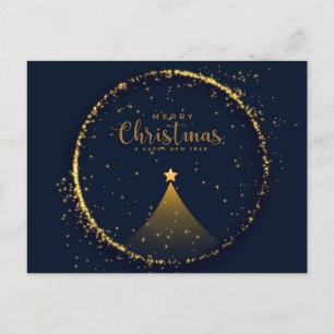 Frohe Weihnachten und glückliches Neues Jahr Postkarte