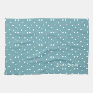 Frohe Weihnachten und glückliches Neues Jahr Rusti Geschirrtuch