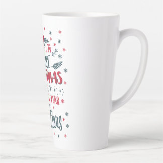 Frohe Weihnachten und glückliches neues Jahr vom W Milchtasse