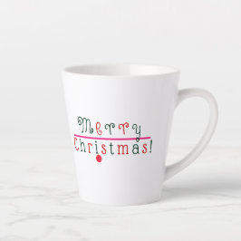 Frohe Weihnachten und Hanging Ornament Fun, farben Milchtasse