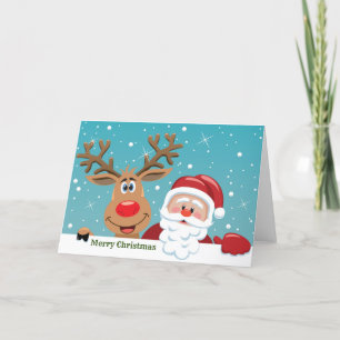 Frohe Weihnachten und Reindeer