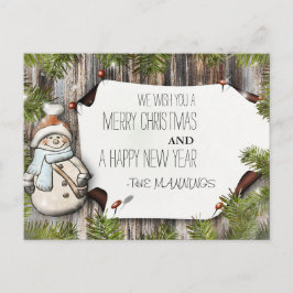 Frohe Weihnachten und viel Glück im neuen Jahr