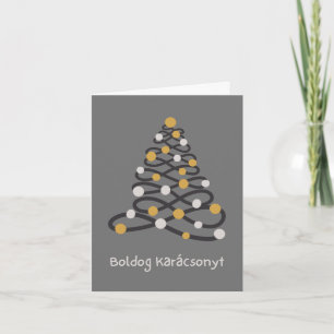 Frohe Weihnachten Ungarische Weihnachten Karte